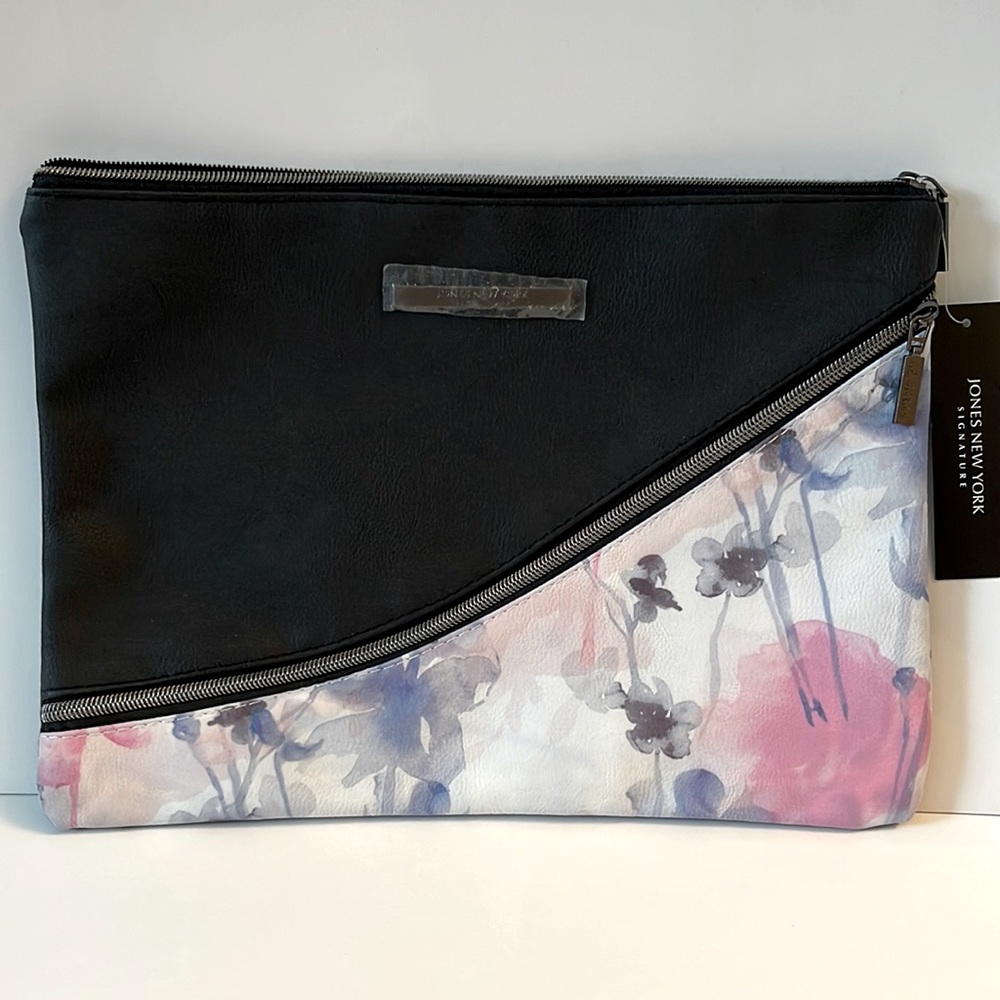 Large Jones New York Clutch Brand NWT